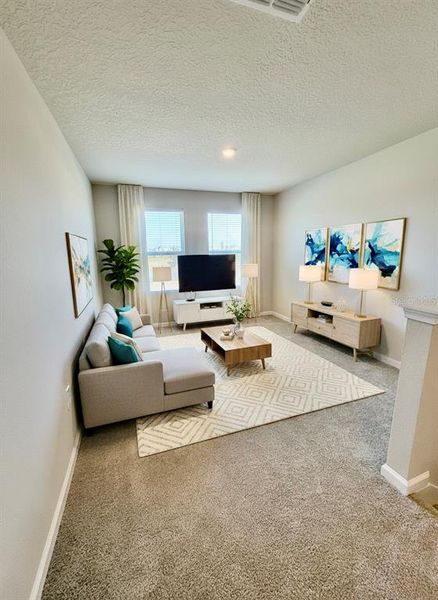Furnished interior view inside a new home in , Haines City (Image 13).