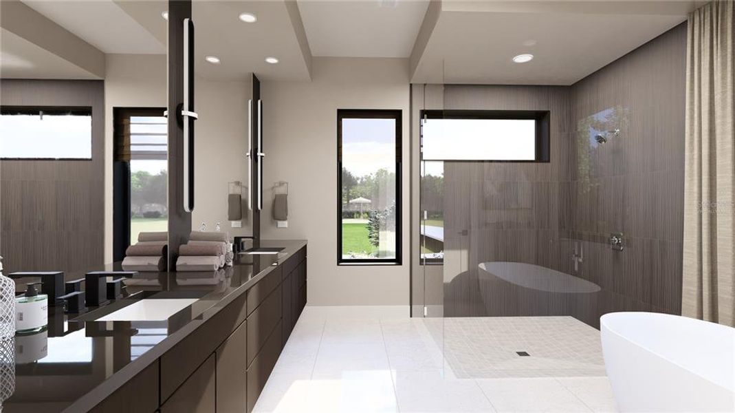 Furnished interior view inside a new home in , Ocala (Image 8). Furnished interior view inside a new home in , Ocala (Image 8).