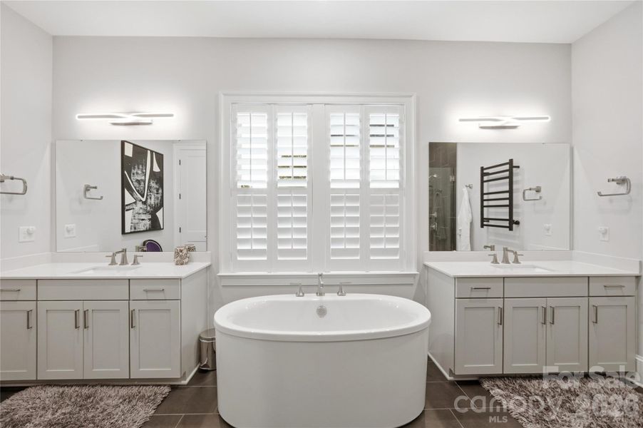 Furnished interior view inside a new home in Broadmoor at Marvin, Marvin (Image 15). Furnished interior view inside a new home in Broadmoor at Marvin, Marvin (Image 15).