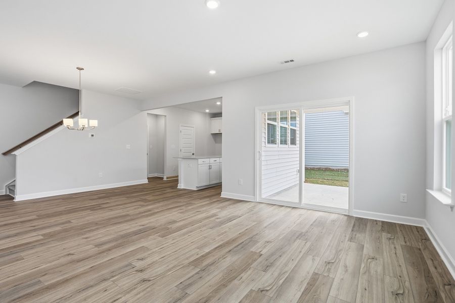 Spacious, unfurnished interior of a new home in Renaissance at White Oak, Garner (Image 17).