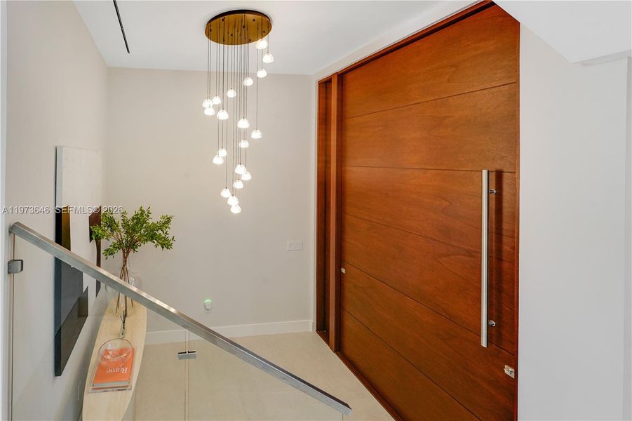 Close-up of interior finishes inside a home in , Key Biscayne (Image 20).