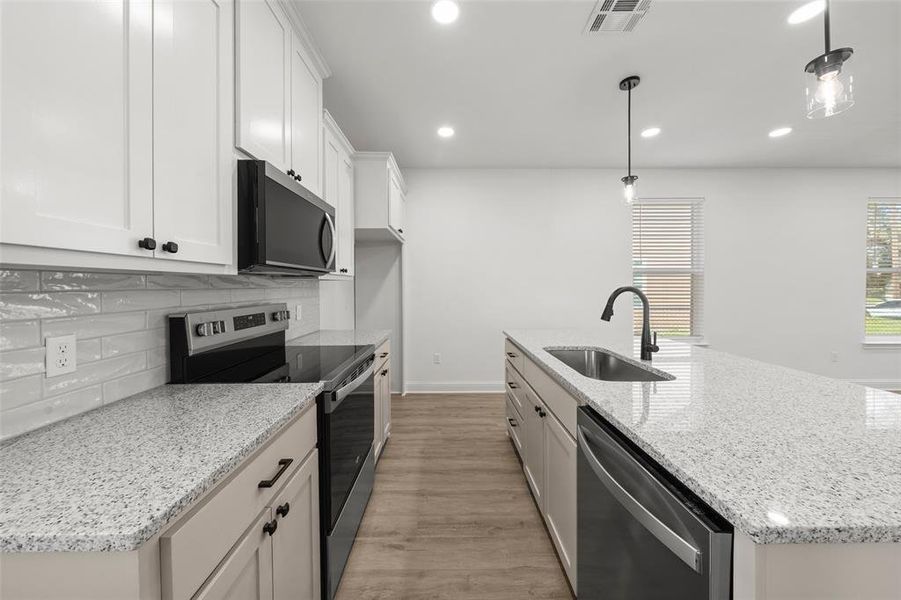 Furnished interior view inside a new home in , Waco (Image 9).