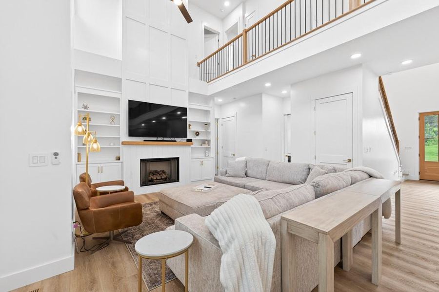 Furnished interior view inside a new home in , Buford (Image 28).