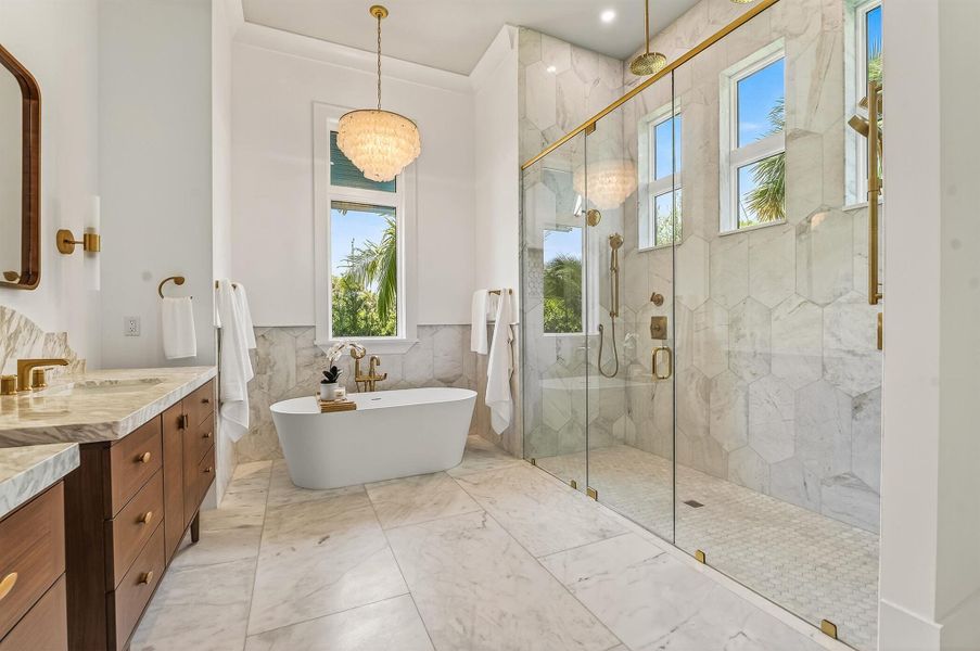 Furnished interior view inside a new home in , Vero Beach (Image 30).