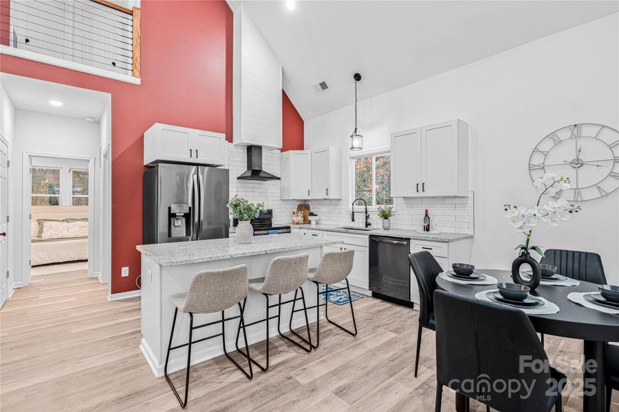 Furnished interior view inside a new home in , Cherryville (Image 7).