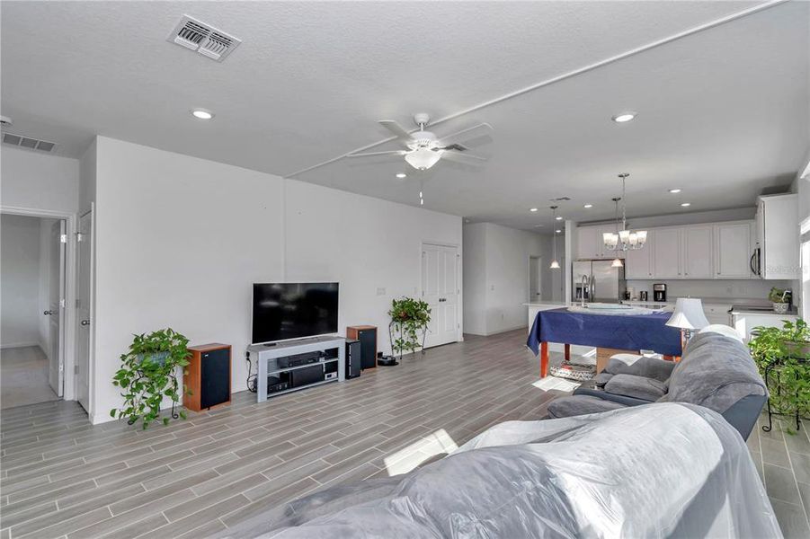 Furnished interior view inside a new home in Liberty Village: Liberty Village - Phase One, Ocala (Image 33). Furnished interior view inside a new home in Liberty Village: Liberty Village - Phase One, Ocala (Image 33).