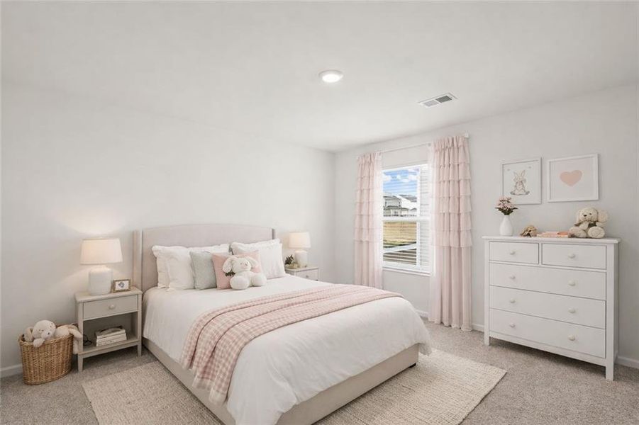 Furnished interior view inside a new home in Twin Lakes, Hoschton (Image 30).