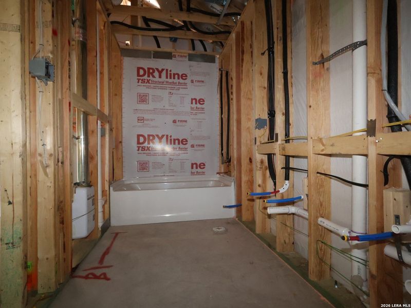 In-progress construction of a new home in Paloma Park, Converse, TX (Image 29).