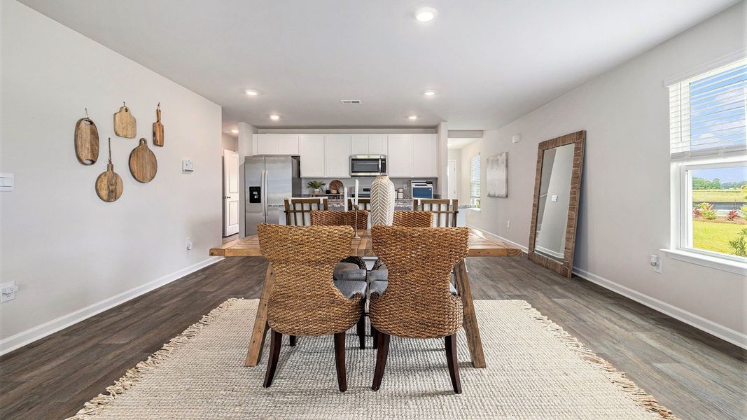 Furnished interior view inside a new home in Jordanville Farms, Galivants Ferry (Image 5).