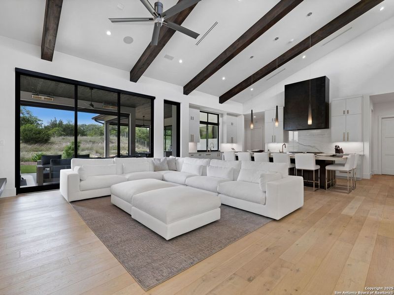 Furnished interior view inside a new home in , Boerne (Image 15).