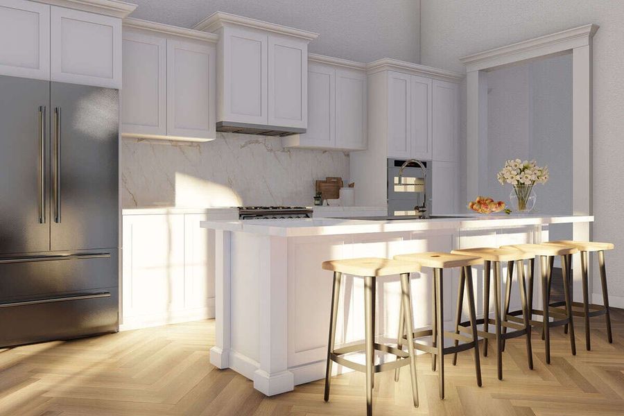 Representative furnished interior of a home built from the Slade by Zeal Home Builders in Oak Water Ranch, Granbury (Image 10). Representative furnished interior of a home built from the Slade by Zeal Home Builders in Oak Water Ranch, Granbury (Image 10).