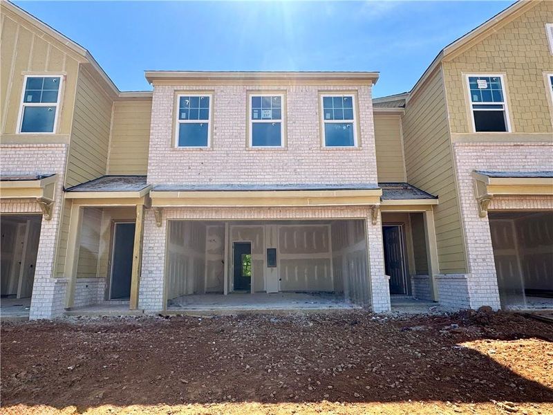 In-progress construction of a new home in Eastlyn Crossing, Flowery Branch, GA (Image 14).