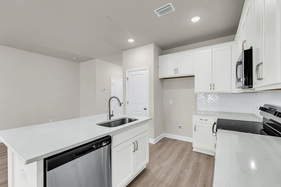 Furnished interior view inside a new home in Windward Village, Summerville (Image 4).