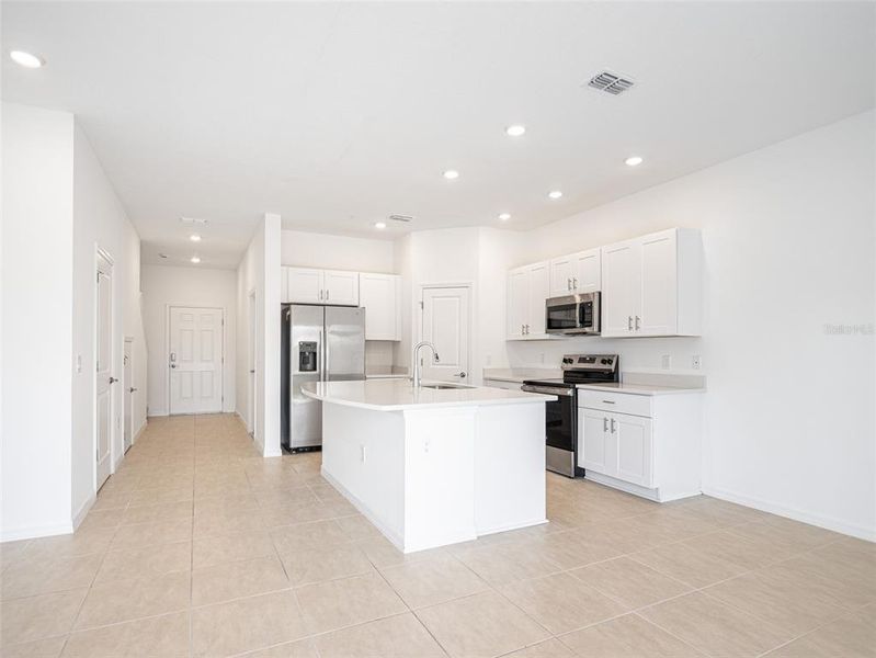 Furnished interior view inside a new home in , St. Cloud (Image 9).