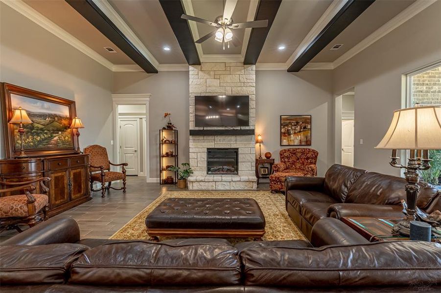 Furnished interior view inside a new home in , Stephenville (Image 28).