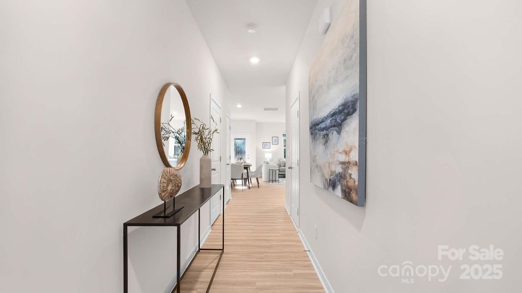 Furnished interior view inside a new home in Clark Creek Landing, Lincolnton (Image 6).