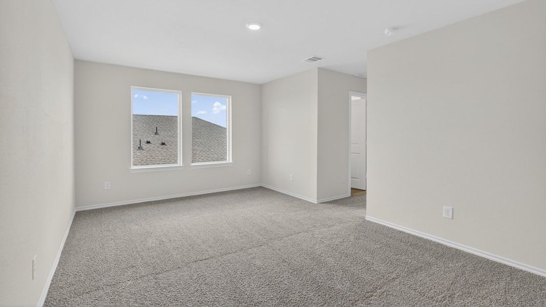 Spacious, unfurnished interior of a new home in Oak Valley Estates, Bullard (Image 25). Spacious, unfurnished interior of a new home in Oak Valley Estates, Bullard (Image 25).