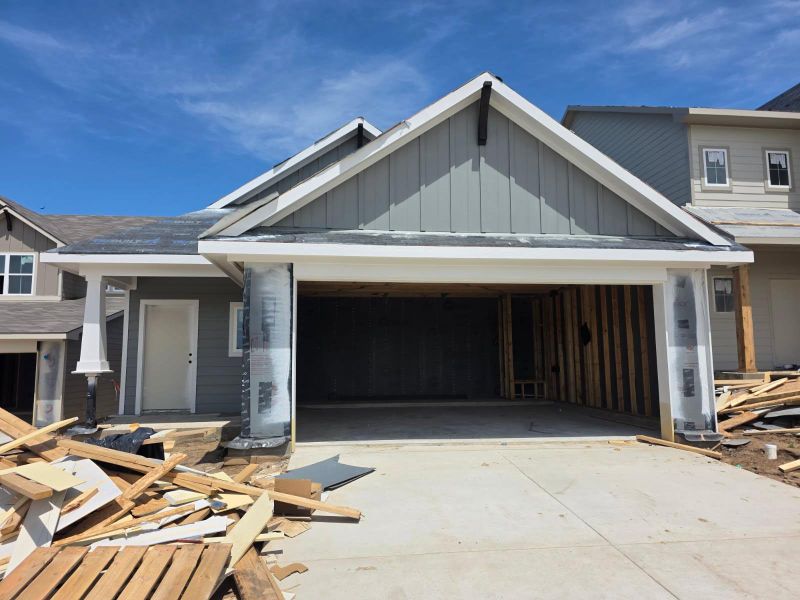 In-progress construction of a new home in , Brenham, TX (Image 9).