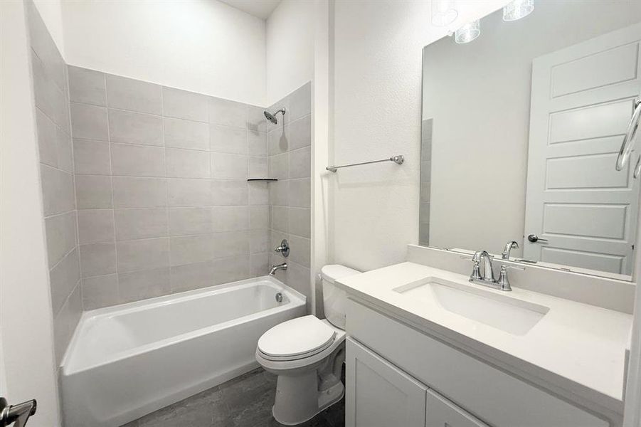 Furnished interior view inside a new home in Ridge Park Estates, Royse City (Image 8).