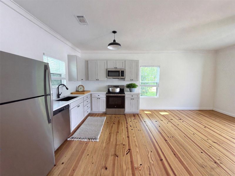 Furnished interior view inside a new home in , Brenham (Image 9).
