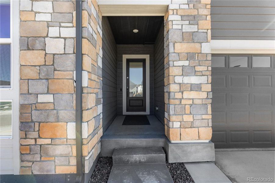 Exterior details and patio area of a home in , Castle Pines (Image 22). Exterior details and patio area of a home in , Castle Pines (Image 22).