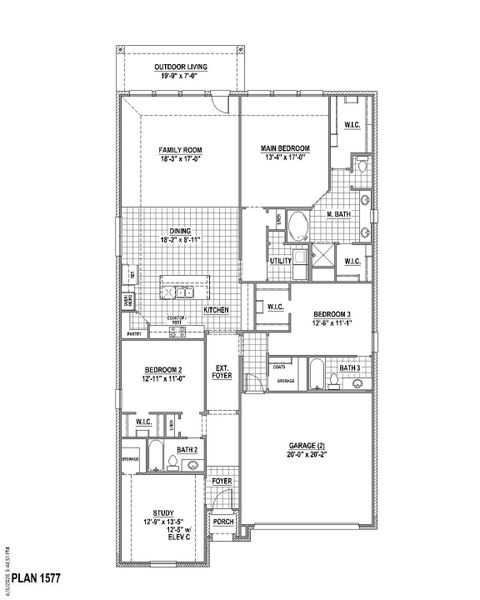 Plan 1577 1st Floor Plan 1577 1st Floor