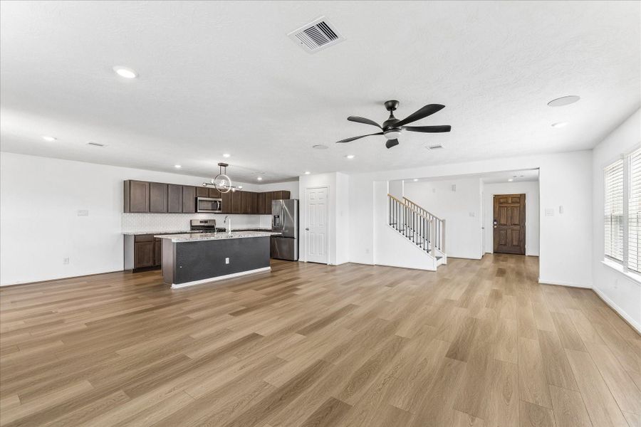 Spacious, unfurnished interior of a new home in Grace Landing, Willis (Image 14). Spacious, unfurnished interior of a new home in Grace Landing, Willis (Image 14).