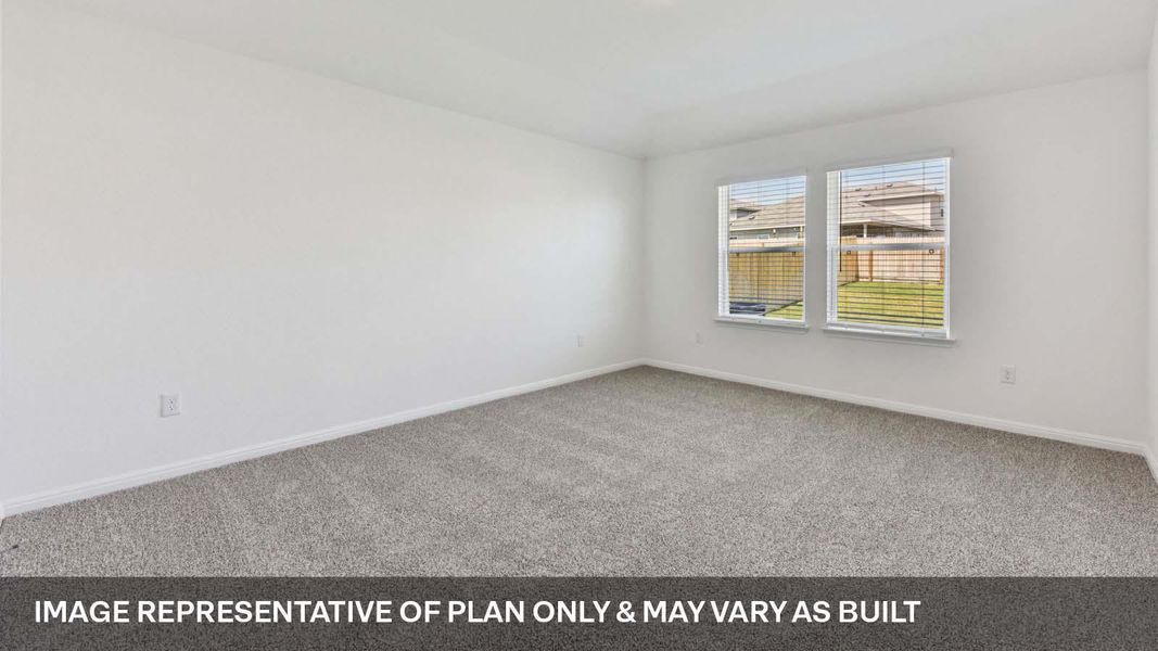 Spacious, unfurnished interior of a new home in Carillon, Manor (Image 24).