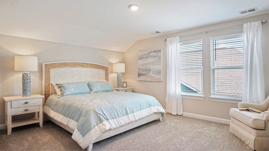 Representative furnished interior of a home built from the The Seashore Multi-Gen by Chesapeake Homes in Traditions at Carolina Forest, Myrtle Beach (Image 24). Representative furnished interior of a home built from the The Seashore Multi-Gen by Chesapeake Homes in Traditions at Carolina Forest, Myrtle Beach (Image 24).