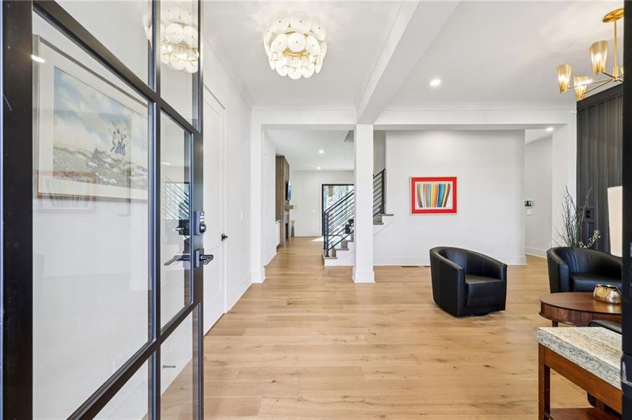 Furnished interior view inside a new home in , Roswell (Image 6). Furnished interior view inside a new home in , Roswell (Image 6).