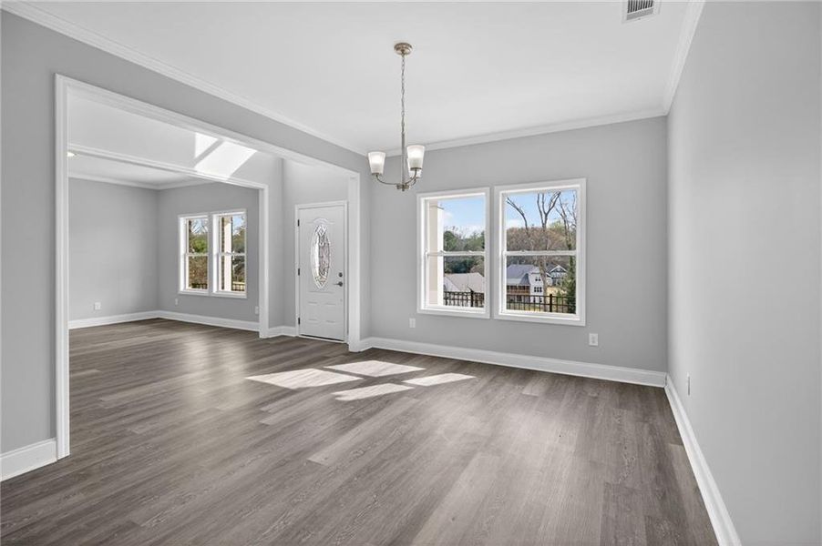 Spacious, unfurnished interior of a new home in , Gainesville (Image 28).