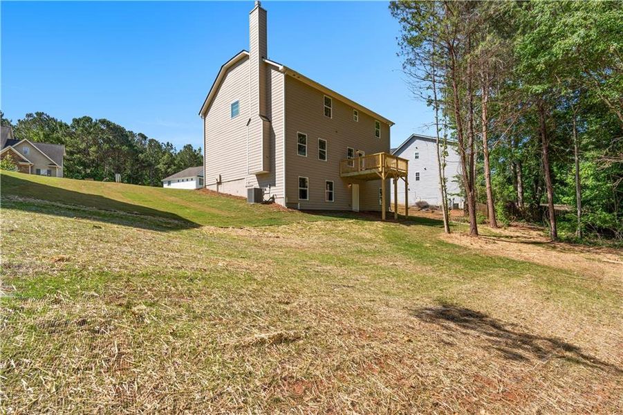 Exterior details and patio area of a home in , Newnan (Image 3).