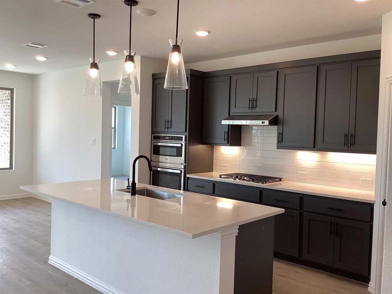 Furnished interior view inside a new home in , Celina (Image 7). Furnished interior view inside a new home in , Celina (Image 7).