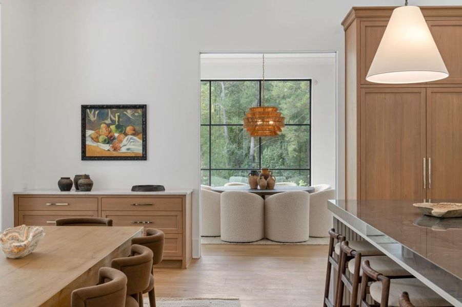 Furnished interior view inside a new home in , Atlanta (Image 37).