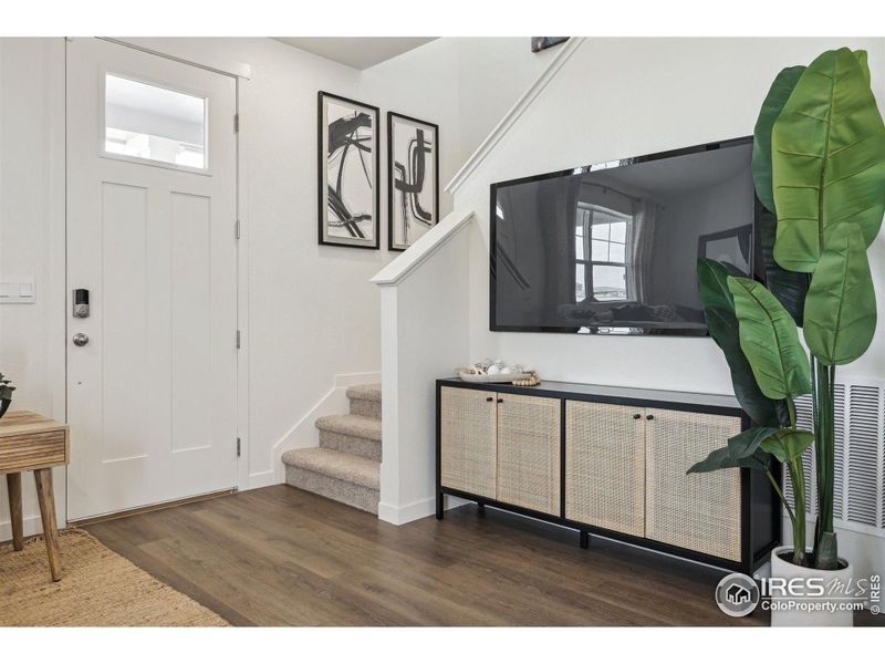 Furnished interior view inside a new home in Settlers Crossing, Commerce City (Image 12).