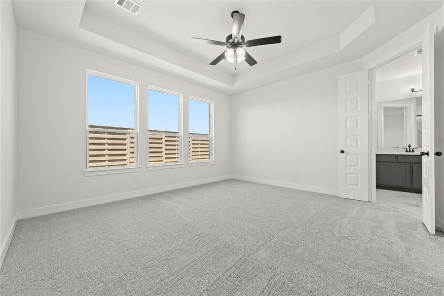 Spacious, unfurnished interior of a new home in Austin Point, Richmond (Image 16). Spacious, unfurnished interior of a new home in Austin Point, Richmond (Image 16).