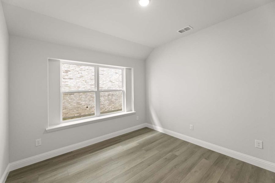 Representative unfurnished interior of a home built from the Addison II by Pacesetter Homes in Leonard Trails, Anna (Image 26).
