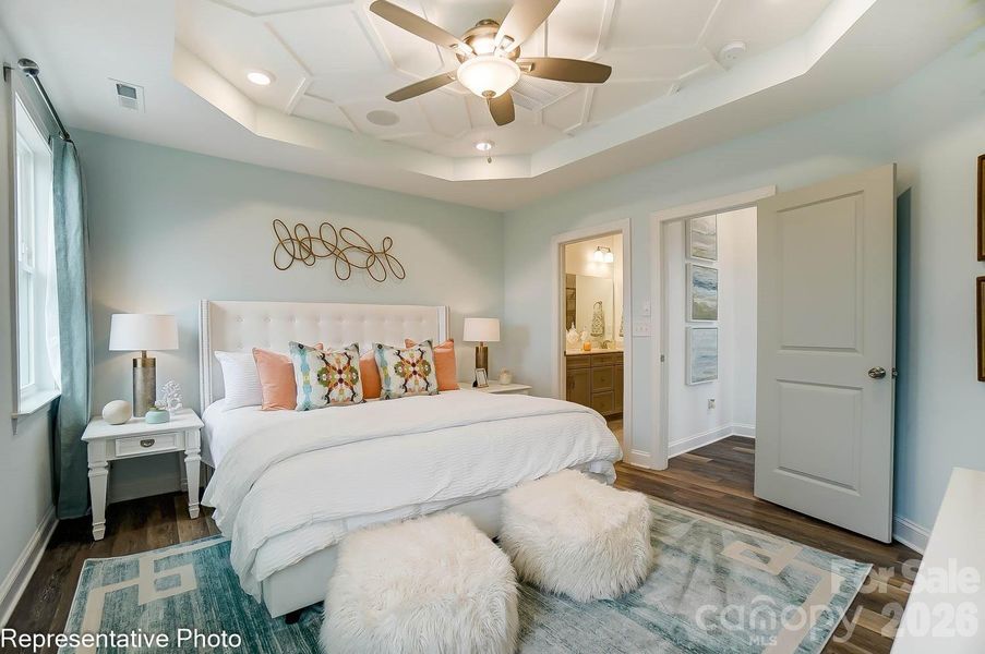 Furnished interior view inside a new home in Harrisburg Village, Harrisburg (Image 12).