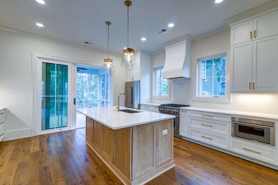 Furnished interior view inside a new home in , Johns Island (Image 7). Furnished interior view inside a new home in , Johns Island (Image 7).