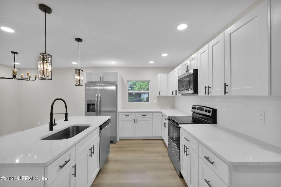 Furnished interior view inside a new home in , Jacksonville (Image 7). Furnished interior view inside a new home in , Jacksonville (Image 7).