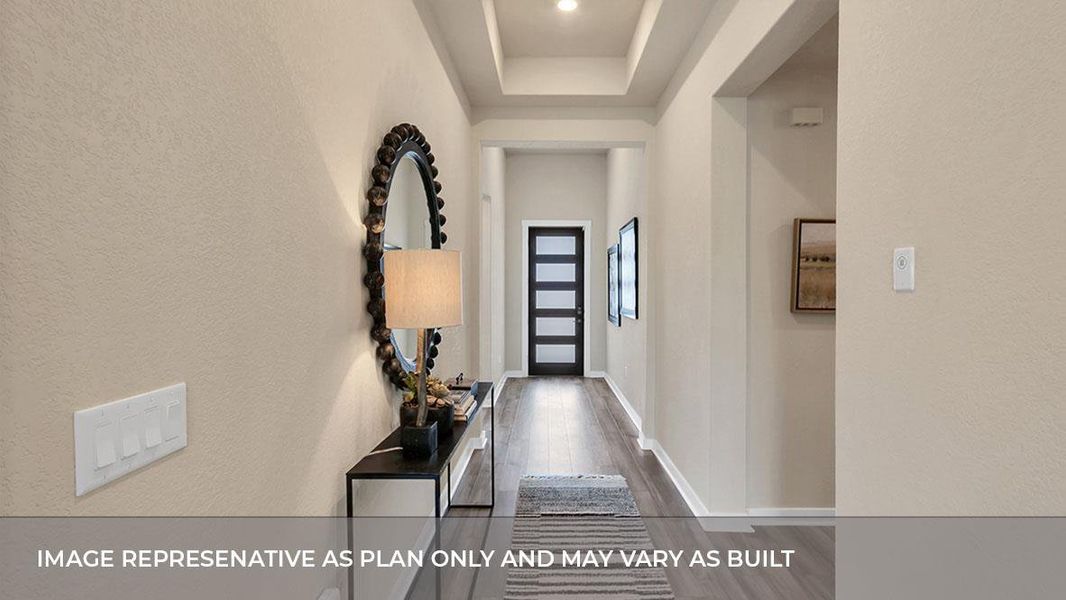 Furnished interior view inside a new home in Rosenbusch Ranch, Leander (Image 9).