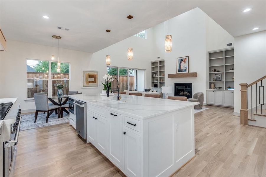 Furnished interior view inside a new home in , Dallas (Image 3). Furnished interior view inside a new home in , Dallas (Image 3).