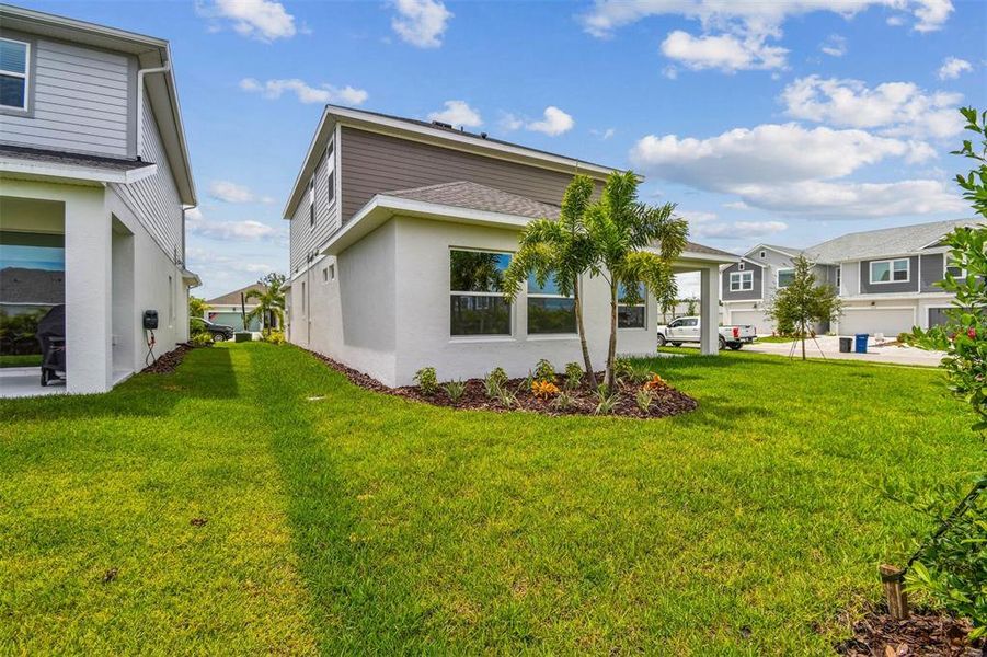 Exterior details and patio area of a home in North River Ranch – Garden Series, Parrish (Image 3).