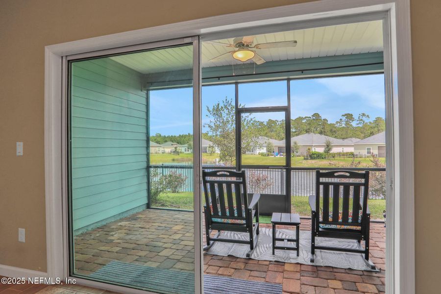 Exterior details and patio area of a home in , Green Cove Springs (Image 1). Exterior details and patio area of a home in , Green Cove Springs (Image 1).