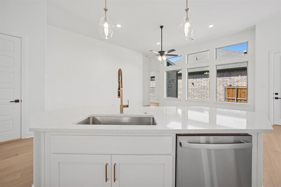 Furnished interior view inside a new home in Elements at Viridian - Garden Series, Arlington (Image 11).