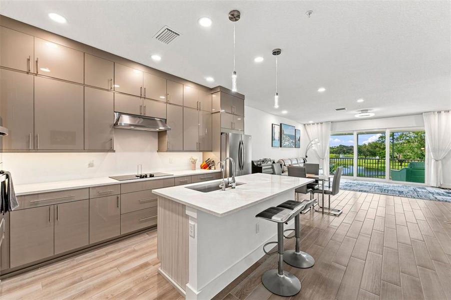 Furnished interior view inside a new home in , Seminole (Image 13).