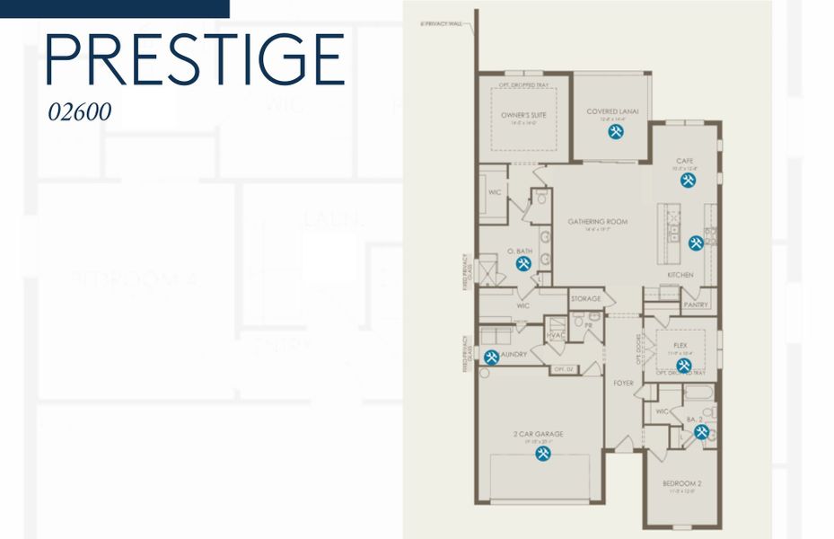 Prestige 02600 Floor Plan