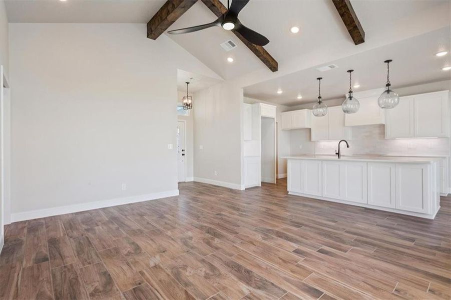 Furnished interior view inside a new home in , Lott (Image 13).