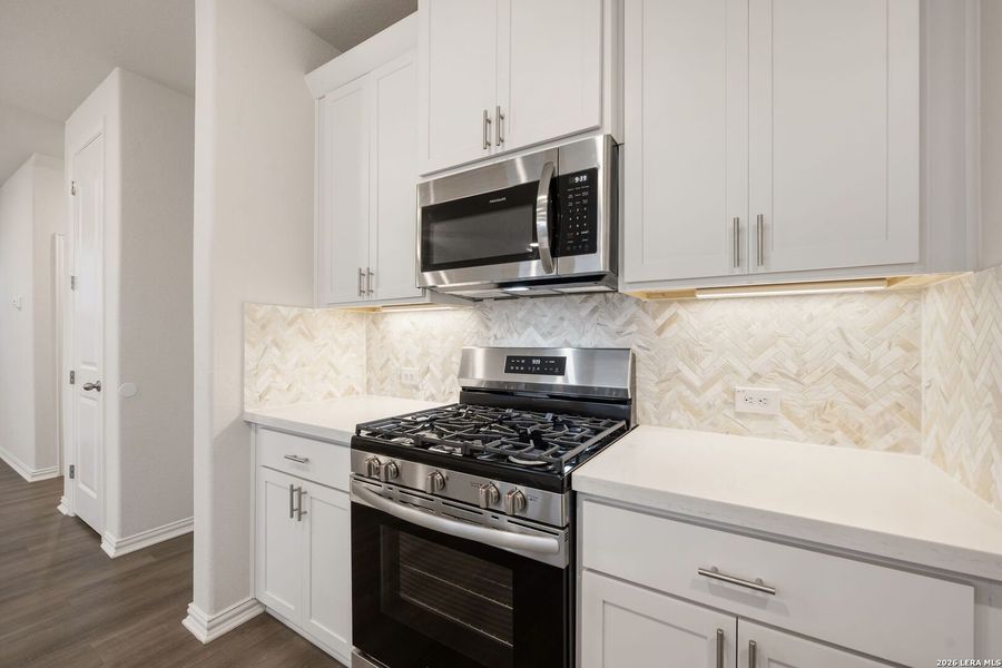 Furnished interior view inside a new home in Veramendi, New Braunfels (Image 7).