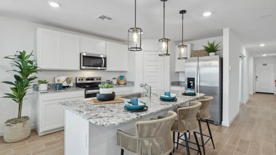 Furnished interior view inside a new home in Remington, Buckeye (Image 14).